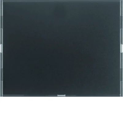 KNX EASY K.1 1-gang push-button with inscription field, anthracite