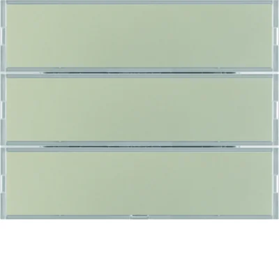 KNX EASY K.1/K.3 Przycisk 3-krotny z polem opisowym stal szlachetna