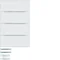 KNX EASY K.1/K.3 Pulsante a 4 canali con campo di siglatura bianco