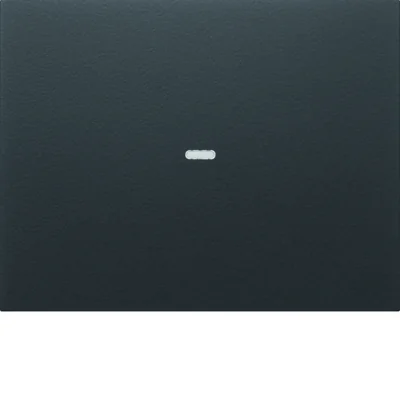 KNX EASY K.1/K.5 Bascule avec cabochon pour module bouton-poussoir simple anthracite mat
