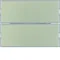 KNX EASY K.1/K.5 Bouton-poussoir double avec champ d'inscription, acier inoxydable