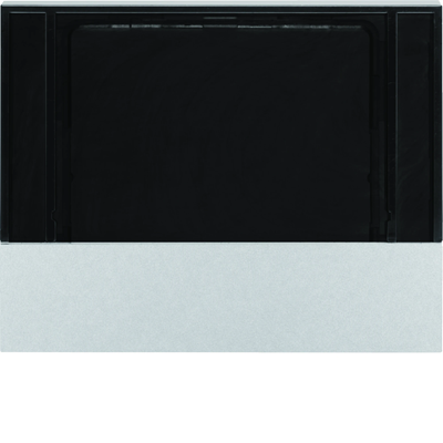 KNX EASY K.1/K.5 Element centralny do regulatora temperatury i pokojowego aluminium matowy