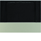 KNX EASY K.1/K.5 Elemento central para controlador de temperatura y ambiente, acero inoxidable