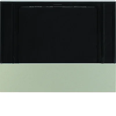KNX EASY K.1/K.5 Elemento central para controlador de temperatura y ambiente, acero inoxidable