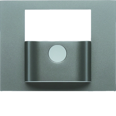 KNX EASY K.1/K.5 Placa frontal de acero inoxidable para módulo sensor de movimiento