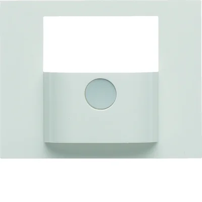 KNX EASY K.1/K.5 Placa frontal para módulo sensor de movimiento, blanco brillante