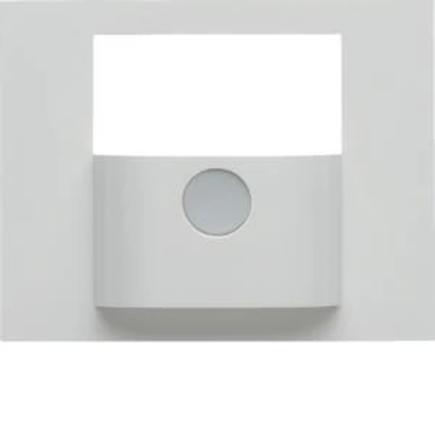 KNX EASY K.1/K.5 Placca frontale per modulo sensore di movimento, bianco lucido