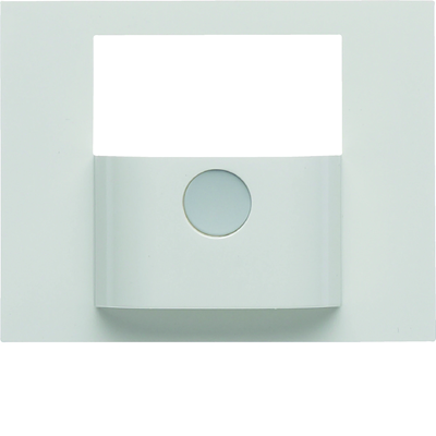 KNX EASY K.1/K.5 Plaque frontale pour module détecteur de mouvement, blanc brillant