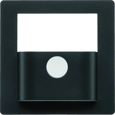 KNX EASY Q.1/Q.3 Front plate for motion sensor module anthracite velvet