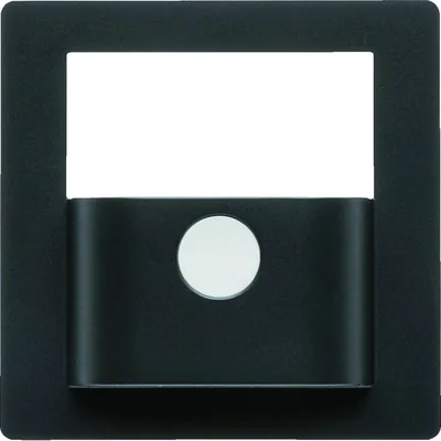 KNX EASY Q.1/Q.3 Front plate for motion sensor module anthracite velvet