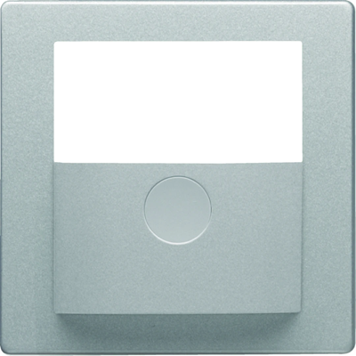 KNX EASY Q.1/Q.3 Placa frontal para módulo sensor de movimiento, aluminio, terciopelo