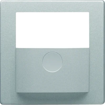 KNX EASY Q.1/Q.3 Placca frontale per modulo sensore di movimento, alluminio, velluto
