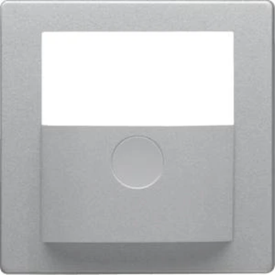 KNX EASY Q.1/Q.3 Placca frontale per modulo sensore di movimento, alluminio, velluto