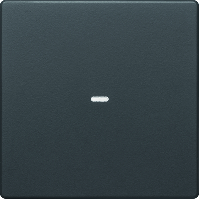 KNX EASY Q.1/Q.3 Rocker with lens for 1-gang push button module anthracite velvet