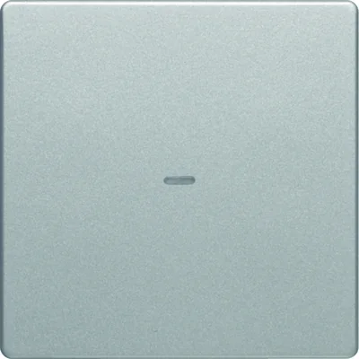 KNX EASY Q.1/Q.3 Tasto con lente per modulo pulsanti ad 1 via alluminio velluto