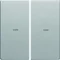 KNX EASY Q.1/Q.3 Wippe mit Linse für 2fach-Tastermodul Alu Samt