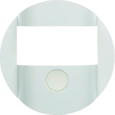 KNX EASY R.1/R.3/R.CLASSIC/1930 Přední deska pro modul snímače pohybu, lesklá bílá
