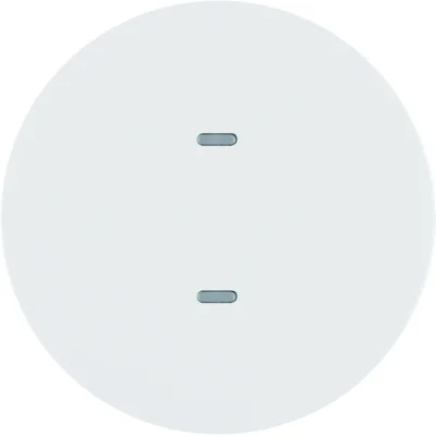 KNX EASY R.x/1930 Przycisk 1-krotny biały połysk