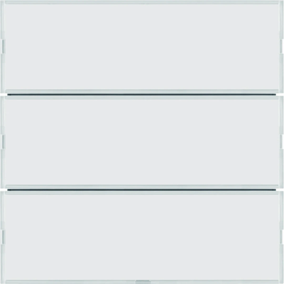 KNX EASY S.1/B.3/B.7 3fach-Taster mit Beschreibungsfeld für die Farben: Weiß und Creme