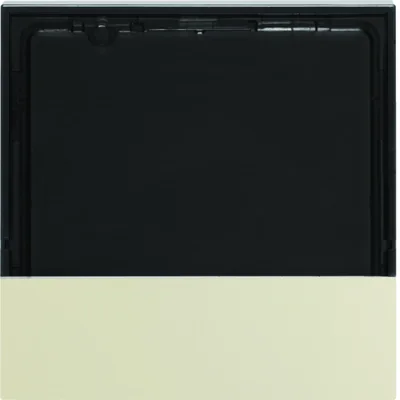 KNX EASY S.1/B.3/B.7 Central element for temperature and room controller cream gloss