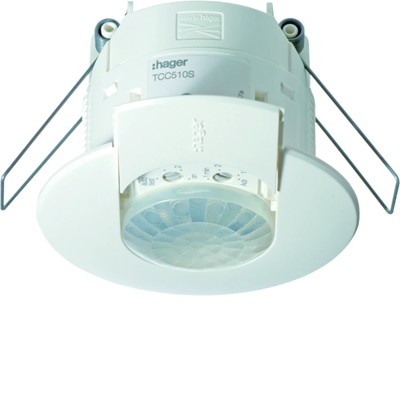 KNX easy Sensor de presencia KNX empotrado, 1 canal, blanco