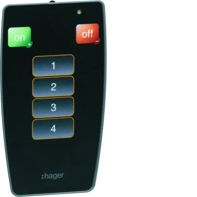 KNX easy Télécommande pour détecteurs de présence 360°, noir, mat