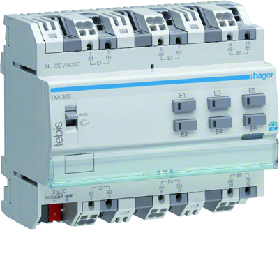 KNX easy Wejście binarne 6-krotne uniwersalne