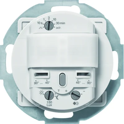 KNX easy/sistema R.classic/Serie 1930 Modulo sensore di movimento KNX 1,1 m con porta bus e sensore di temperatura