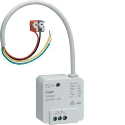 KNX e/s 2-/1-gang switching/blind controller + 2-gang input, p/t, 6 A