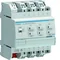 KNX e/s Controlador de conmutación/persianas, carga capacitivo 16 A, 6/3 veces