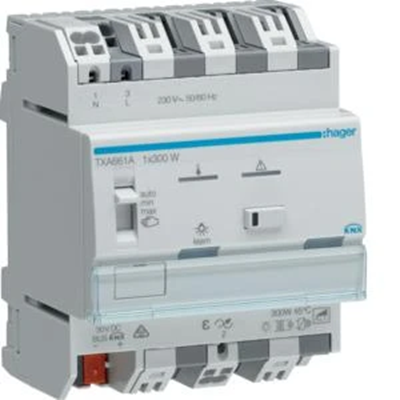 KNX e/s Dimmer universale 300 W, 1 via