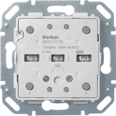 KNX e/s Q.x/K.x 1-канальний кнопковий модуль із шинним портом