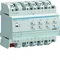 KNX e/s Spínací/žaluziový ovladač 10 A, 8/4-gang