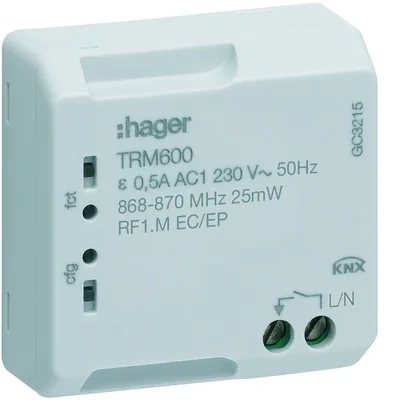 KNX RF 1-cestný pulzní regulátor