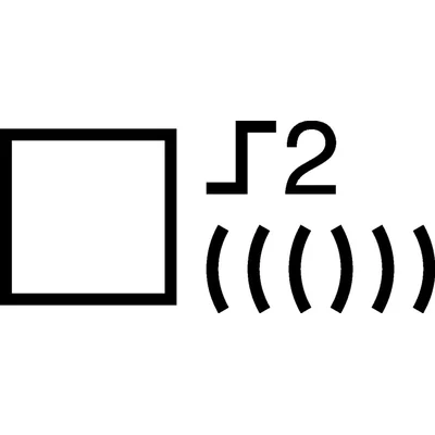 KNX RF quicklink 2kanálový tlačítkový vstup 230V,