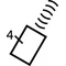 KNX RF quicklink 4kanálový rádiový dálkový ovladač