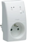 KNX RF quicklink activating 16A socket adapter,