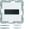 KNX RF QUICKLINK B.KWADRAT/B.3/B.7 Przycisk 1-krotny płaski z baterią słoneczną połysk biały