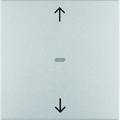 KNX RF QUICKLINK B.KWADRAT/B.7 Jalousietaster für Jalousiesteuerung und Netzteil aus Aluminium