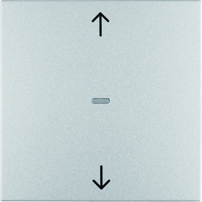 KNX RF QUICKLINK B.KWADRAT/B.7 Pulsante veneziana per controller veneziana e meccanismo di potenza in alluminio