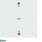 KNX RF QUICKLINK B.KWADRAT/S.1/B.3/B.7 Blind button for blind controller and power supply mechanism white