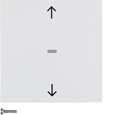 KNX RF QUICKLINK B.KWADRAT/S.1/B.3/B.7 Jalousietaster für Jalousiesteuerung und Stromversorgungsmechanismus weiß