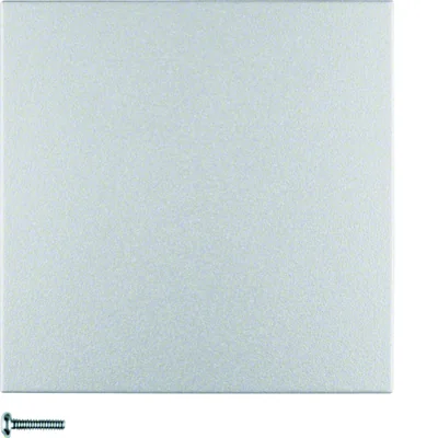 KNX RF QUICKLINK B.SQUARE/B.3/B.7 1-gang push-button aluminum matt