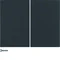 KNX RF QUICKLINK K.1 Anthrazit matt 2fach Taster