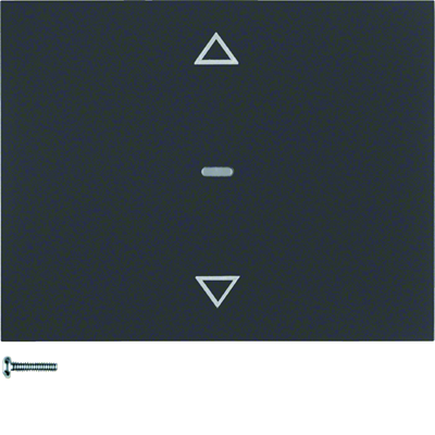 KNX RF QUICKLINK K.1 Blind push button for blind controller and actuator anthracite