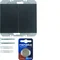 KNX RF QUICKLINK K.1 Radio button 2-gang flat anthracite matt