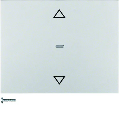 KNX RF QUICKLINK K.5 Bouton de store pour contrôleur de store et mécanisme de commutation aluminium