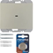 KNX RF QUICKLINK K.5 Bouton radio, 1 poste, plat, acier peint