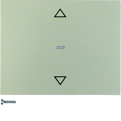 KNX RF QUICKLINK K.5 Pulsante veneziana per controller veneziana e meccanismo di commutazione in acciaio