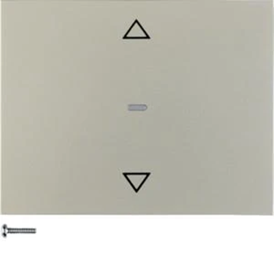 KNX RF QUICKLINK K.5 Rollladentaster für Rollladensteuerung und Aktor Stahl